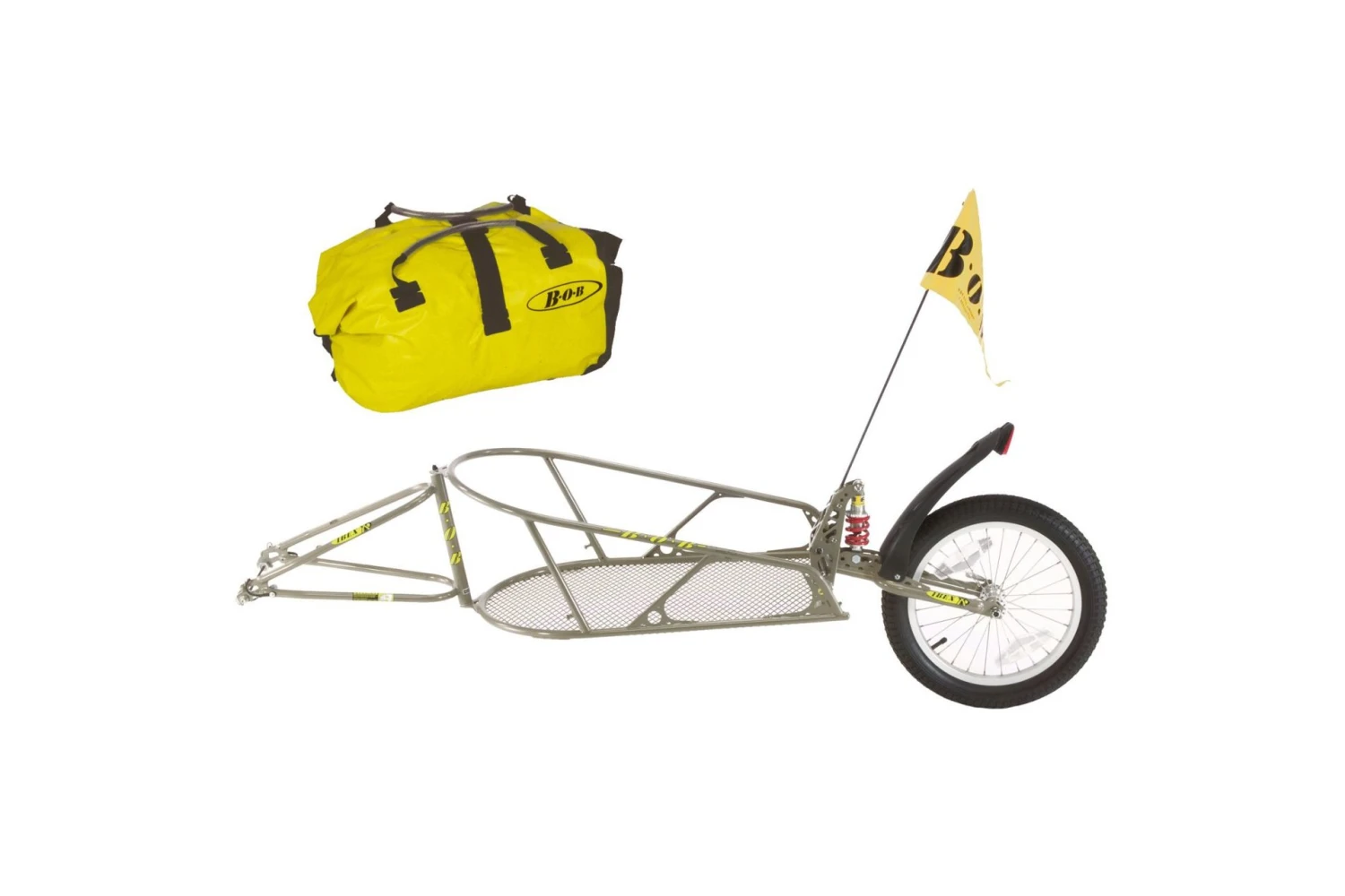 Croozer Bob Ibex Lastenanhänger Mit Tasche, Gefedert 28 Zoll 1 Croozer Bob Ibex Lastenanhänger Mit Tasche, Gefedert 28 Zoll