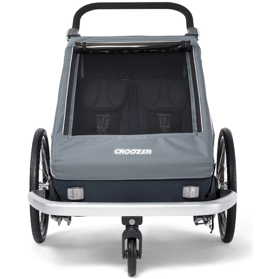 Croozer Kid Vaaya 2 - Fahrradanhänger Für 2 Kinder - Graphite Blue 3 Croozer Kid Vaaya 2 - Fahrradanhänger Für 2 Kinder - Graphite Blue – Bild 3