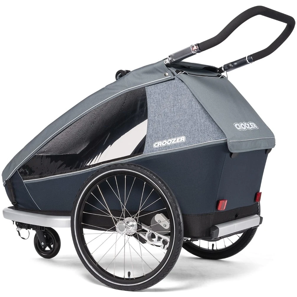 Croozer Kid Vaaya 2 - Fahrradanhänger Für 2 Kinder - Graphite Blue 8 Croozer Kid Vaaya 2 - Fahrradanhänger Für 2 Kinder - Graphite Blue – Bild 8