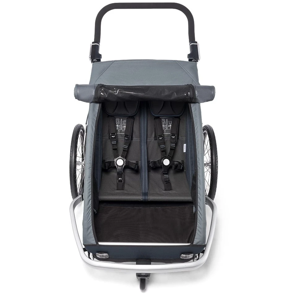 Croozer Kid Vaaya 2 - Fahrradanhänger Für 2 Kinder - Graphite Blue 10 Croozer Kid Vaaya 2 - Fahrradanhänger Für 2 Kinder - Graphite Blue – Bild 10