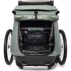 Croozer Kid Vaaya 1 - Fahrradanhänger Für 1 Kind - Jungle Green -Croozer 369333 05 d 797343