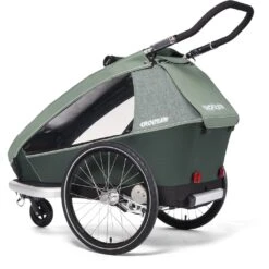 Croozer Kid Vaaya 1 - Fahrradanhänger Für 1 Kind - Jungle Green -Croozer 369333 07 d 797345