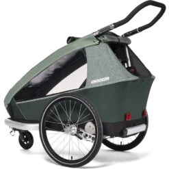 Croozer Kid Vaaya 1 - Fahrradanhänger Für 1 Kind - Jungle Green -Croozer 369333 08 d 797346