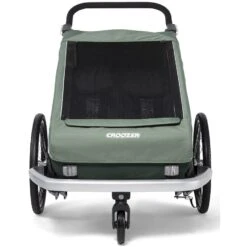 Croozer Kid Vaaya 2 - Fahrradanhänger Für 2 Kinder - Jungle Green -Croozer 369336 03 d 797356