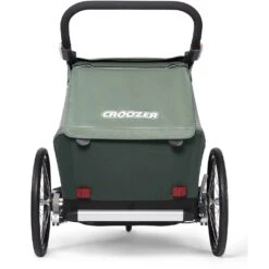 Croozer Kid Vaaya 2 - Fahrradanhänger Für 2 Kinder - Jungle Green -Croozer 369336 06 d 797358