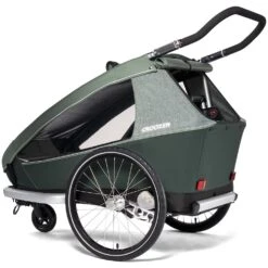 Croozer Kid Vaaya 2 - Fahrradanhänger Für 2 Kinder - Jungle Green -Croozer 369336 08 d 797360
