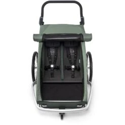 Croozer Kid Vaaya 2 - Fahrradanhänger Für 2 Kinder - Jungle Green -Croozer 369336 09 d 797361