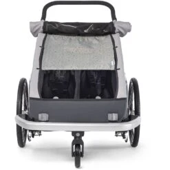 Croozer Sonnenschutz Für Kid Keeke Fahrradanhänger - Stone Grey / Colored -Croozer 369805 04 d 798156