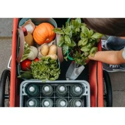 Croozer Cargo Kalle - Lastenanhänger - Lava Red -Croozer croozer cargo tuure transport trailer lava red 7 1350276 2