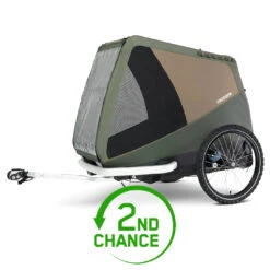 Croozer Dog Tammo - Fahrradanhänger Für Hunde - Moss Green - B-Ware