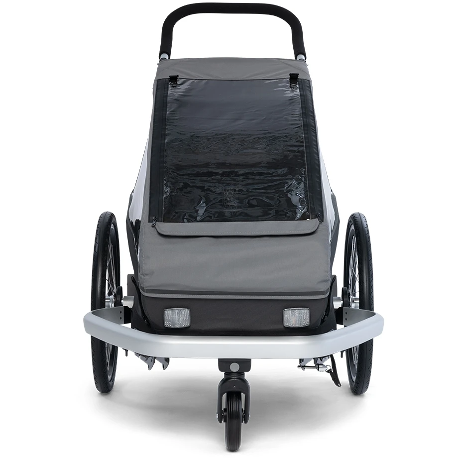 Croozer Kid Keeke 1 - Fahrradanhänger Für 1 Kind - Mountain Grey 6 Croozer Kid Keeke 1 - Fahrradanhänger Für 1 Kind - Mountain Grey – Bild 6