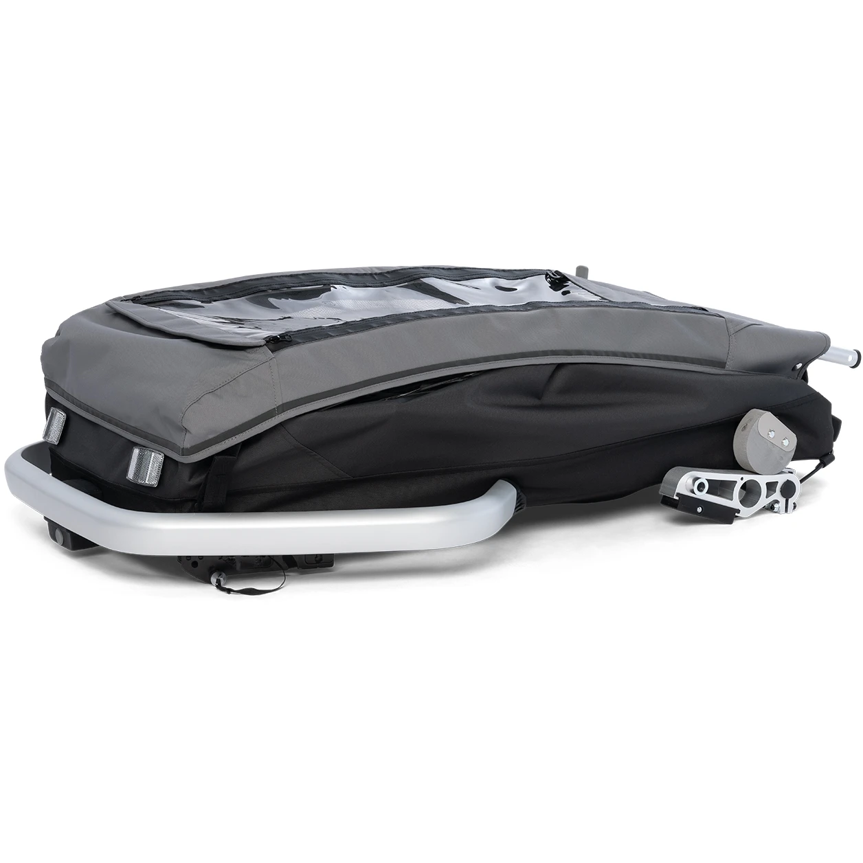 Croozer Kid Keeke 1 - Fahrradanhänger Für 1 Kind - Mountain Grey 10 Croozer Kid Keeke 1 - Fahrradanhänger Für 1 Kind - Mountain Grey – Bild 10