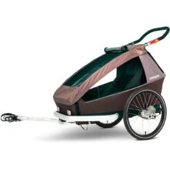 Croozer Kid Vaaya 1 - Fahrradanhänger Für 1 Kind - Blossom Red