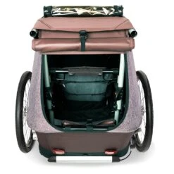 Croozer Kid Vaaya 1 - Fahrradanhänger Für 1 Kind - Blossom Red -Croozer croozer kid vaaya 1 bike trailer for 1 kid blossom red 8 1267557