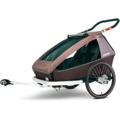 Croozer Kid Vaaya 2 - Fahrradanhänger Für 2 Kinder - Blossom Red