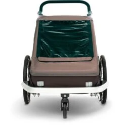 Croozer Kid Vaaya 2 - Fahrradanhänger Für 2 Kinder - Blossom Red -Croozer croozer kid vaaya 2 bike trailer for 2 kids blossom red 3 1267575