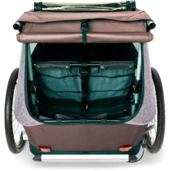 Croozer Kid Vaaya 2 - Fahrradanhänger Für 2 Kinder - Blossom Red -Croozer croozer kid vaaya 2 bike trailer for 2 kids blossom red 5 1267577