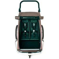 Croozer Kid Vaaya 2 - Fahrradanhänger Für 2 Kinder - Blossom Red -Croozer croozer kid vaaya 2 bike trailer for 2 kids blossom red 6 1267578