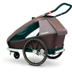 Croozer Kid Vaaya 2 - Fahrradanhänger Für 2 Kinder - Blossom Red -Croozer croozer kid vaaya 2 bike trailer for 2 kids blossom red 9 1267580