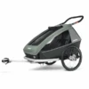 CROOZER Kinderfahrradanhänger Kid Vaaya 2 Jungle Green
