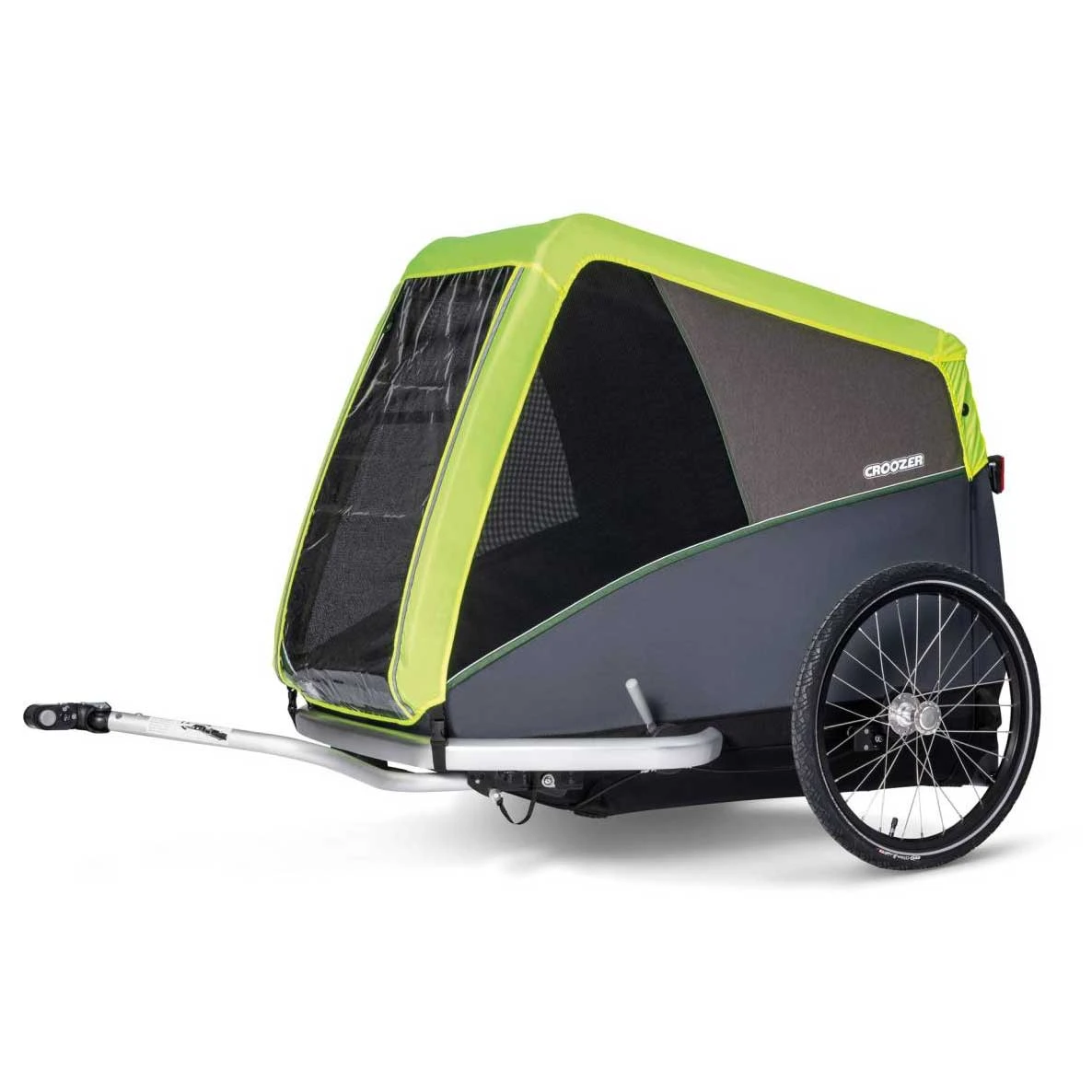 Croozer Regenverdeck Für Fahrradanhänger Dog Bruuno / Dog XXL - Lightning Yellow 2 Croozer Regenverdeck Für Fahrradanhänger Dog Bruuno / Dog XXL - Lightning Yellow – Bild 2