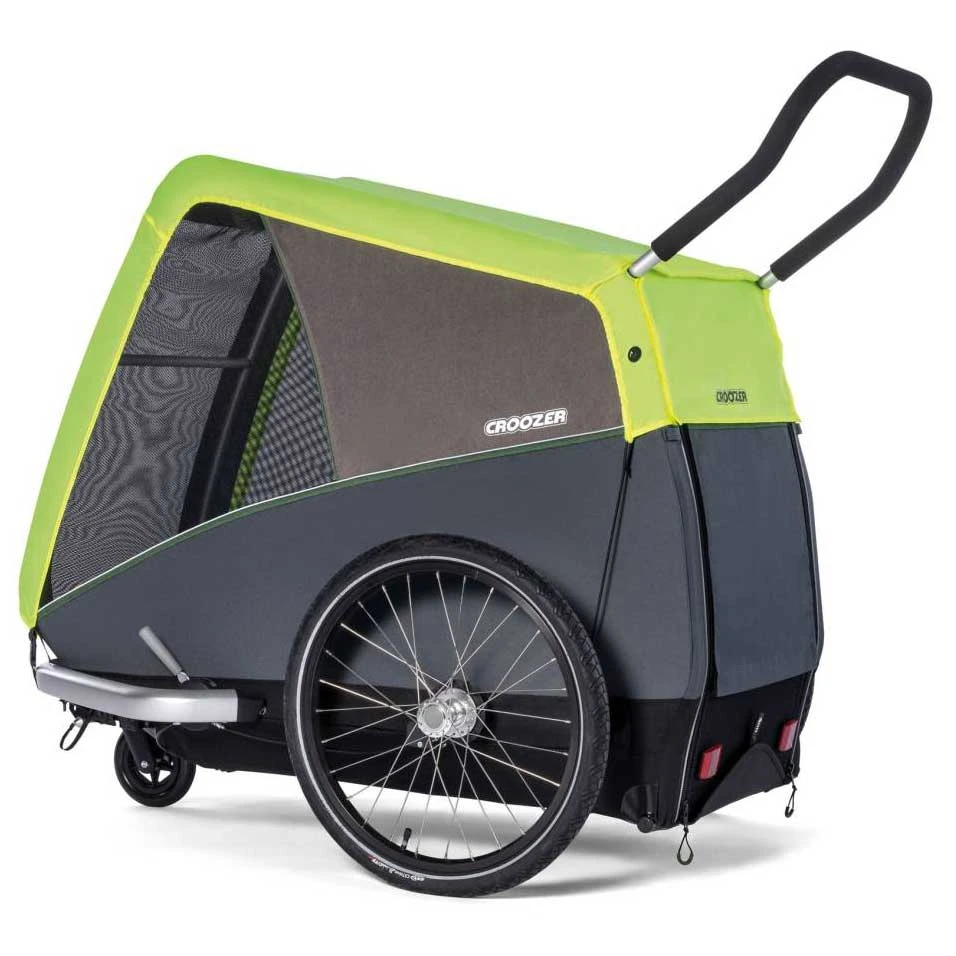 Croozer Regenverdeck Für Fahrradanhänger Dog Bruuno / Dog XXL - Lightning Yellow 5 Croozer Regenverdeck Für Fahrradanhänger Dog Bruuno / Dog XXL - Lightning Yellow – Bild 5