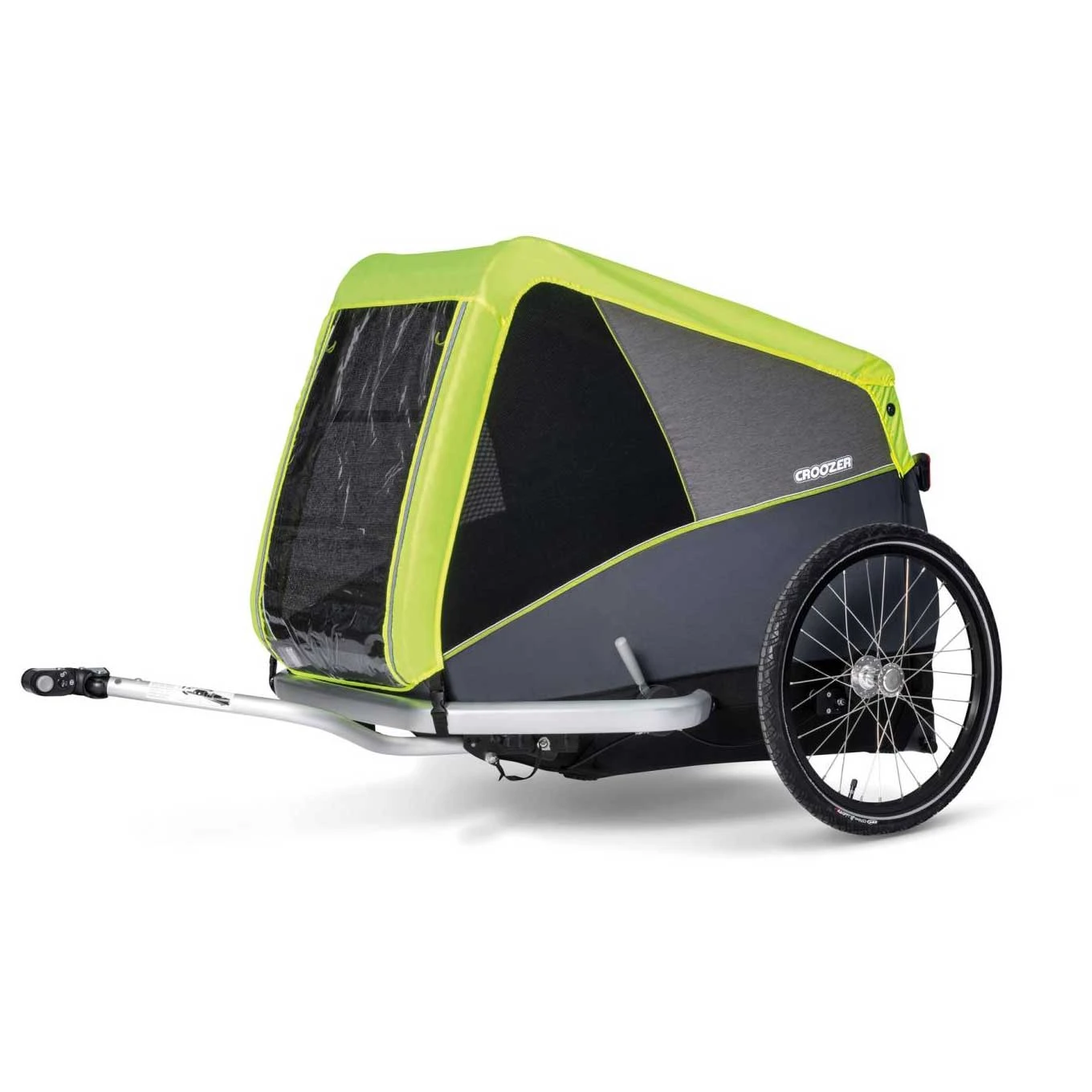 Croozer Regenverdeck Für Fahrradanhänger Dog Jokke / Dog XL - Lightning Yellow 2 Croozer Regenverdeck Für Fahrradanhänger Dog Jokke / Dog XL - Lightning Yellow – Bild 2