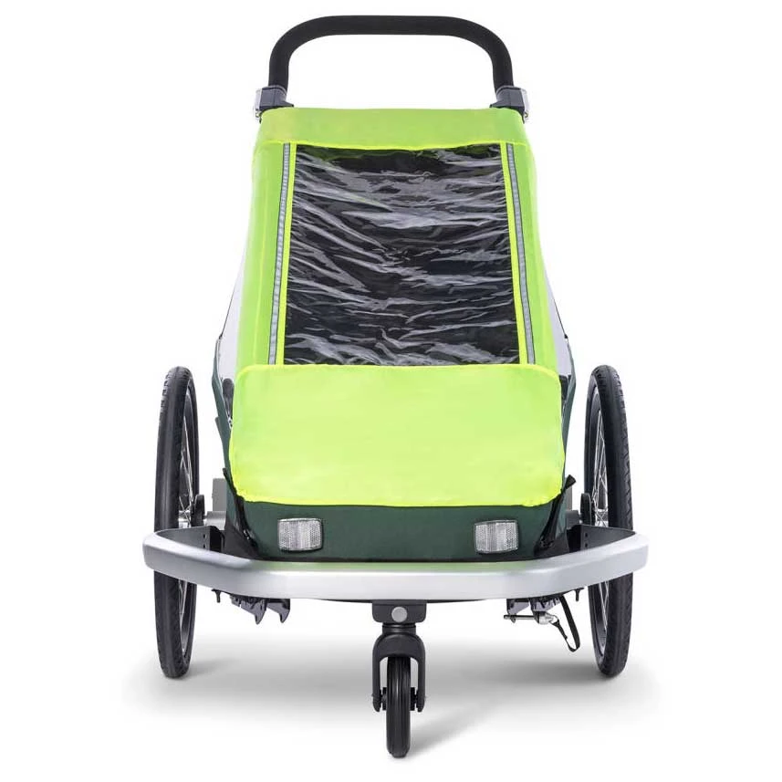 Croozer Regenverdeck Für Kid 1-Sitz Fahrradanhänger - Lightning Yellow 3 Croozer Regenverdeck Für Kid 1-Sitz Fahrradanhänger - Lightning Yellow – Bild 3