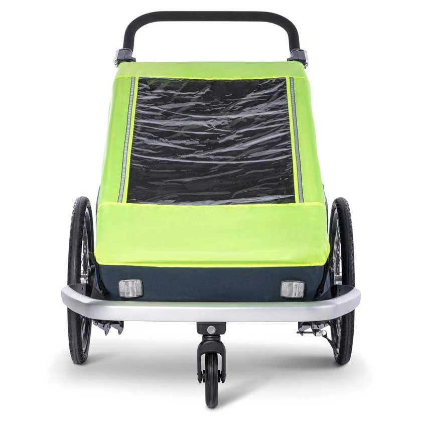 Croozer Regenverdeck Für Kid 2-Sitz Fahrradanhänger - Lightning Yellow 3 Croozer Regenverdeck Für Kid 2-Sitz Fahrradanhänger - Lightning Yellow – Bild 3