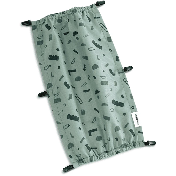 CROOZER Sonnenschutz Green Patterned Für Kid Einsitzer 1 CROOZER Sonnenschutz Green Patterned Für Kid Einsitzer
